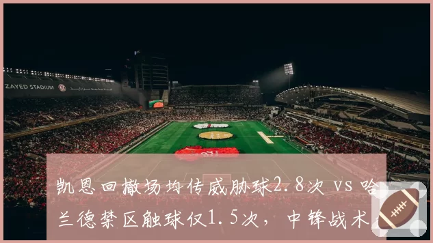 凯恩回撤场均传威胁球2.8次 vs 哈兰德禁区触球仅1.5次，中锋战术分化