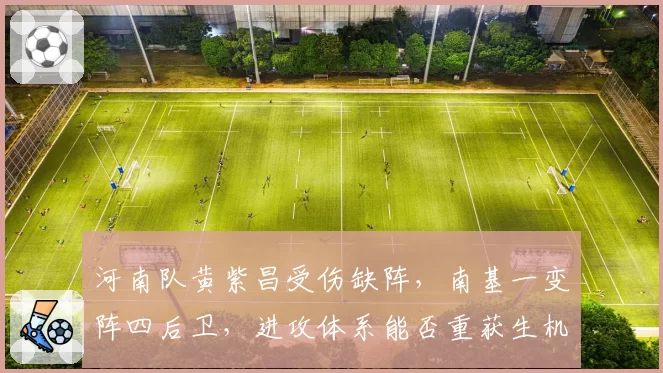 河南队黄紫昌受伤缺阵，南基一变阵四后卫，进攻体系能否重获生机？